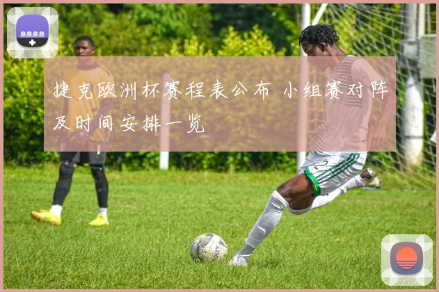 捷克欧洲杯赛程表公布 小组赛对阵及时间安排一览